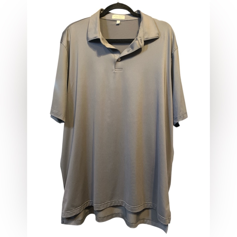 Peter Millar Summer Comfort Polo Gray size XL